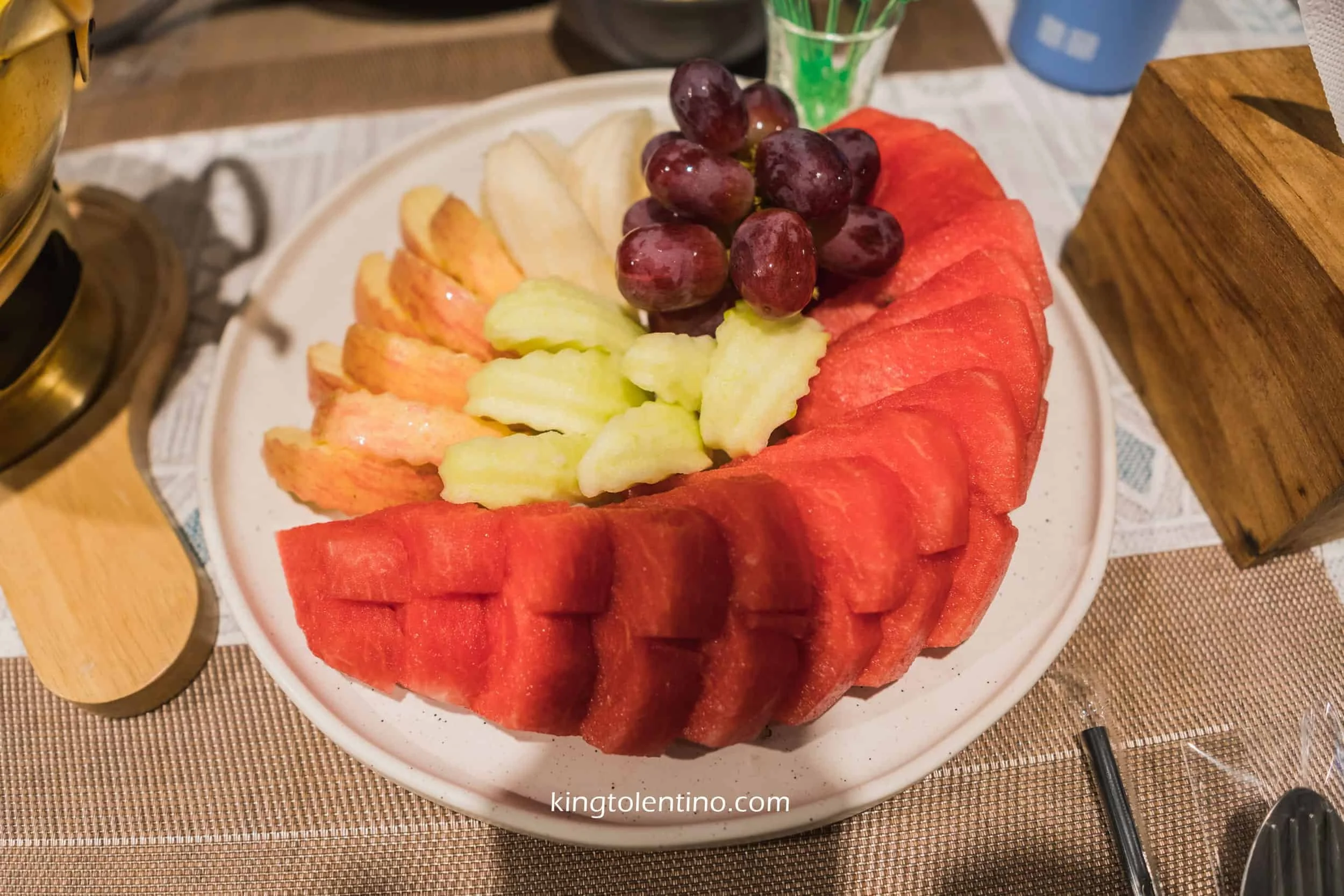 Fruit Platter of Baan Met Sai