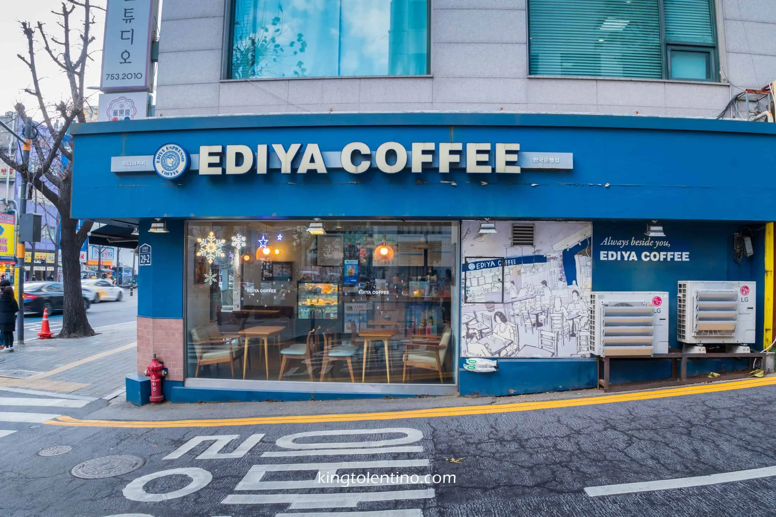 Ediya Coffee in Namdaemun-ro