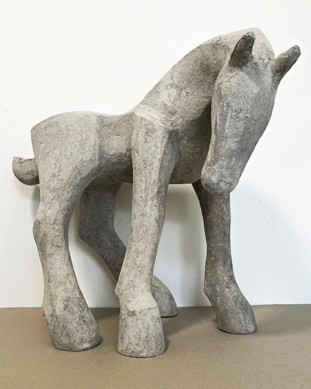 Rachel Owen paper Clay Horse Sculpture ATG1.jpg