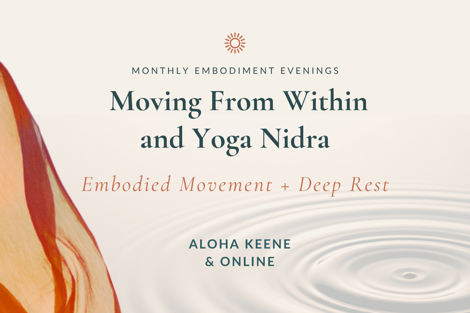 Moving From Within + Yoga Nidra
