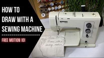 Guess what!!! My online sewing class - How To Draw With A Sewing Machine - is NOW AVAILABLE! It&rsquo;s a 20-minute long video sewing course, broken up into 2-4 minute mini lessons. Super digestible!
.
I&rsquo;ve worked my tail off the past few days 