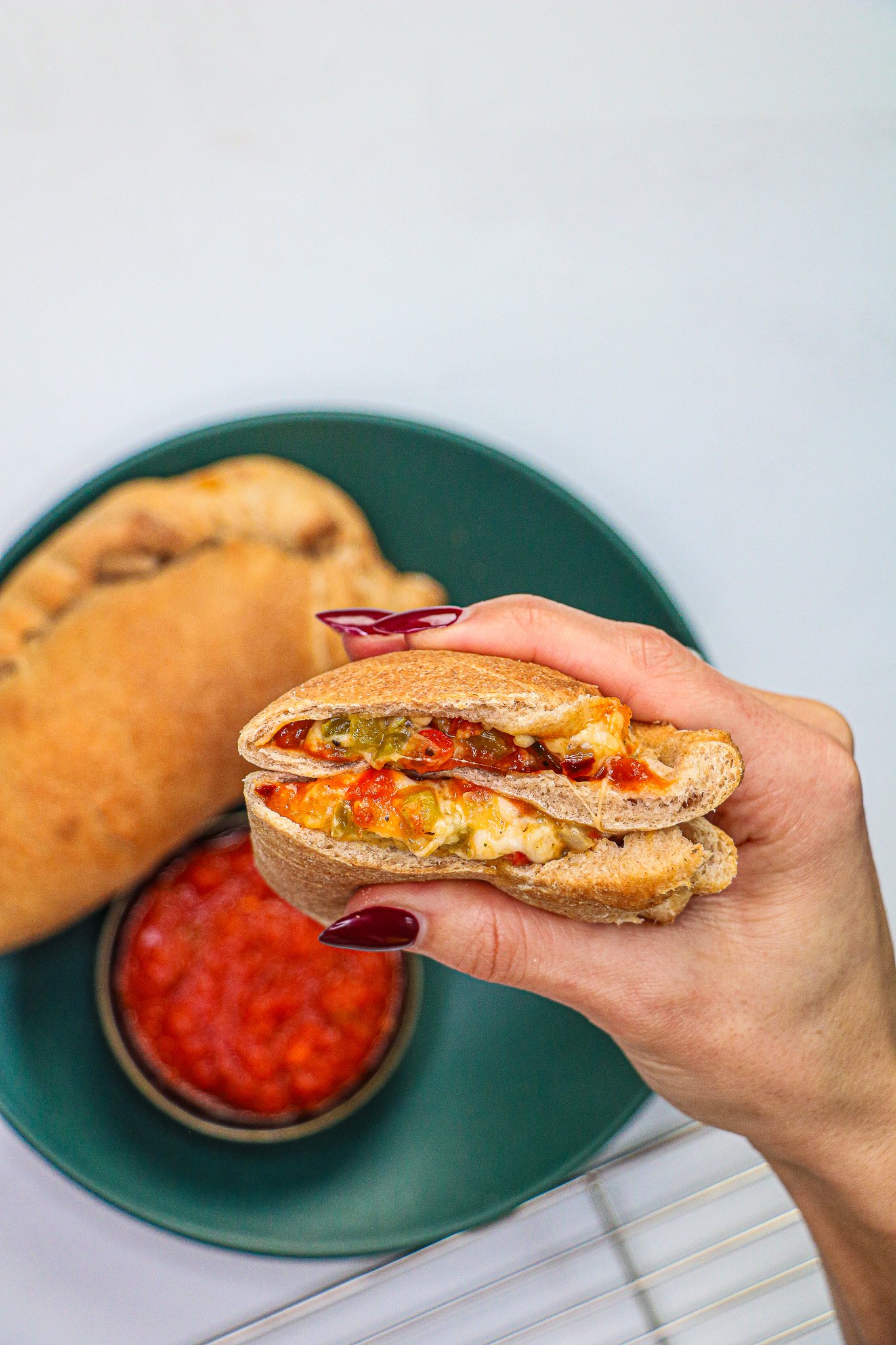 Pizza Pockets (Two Fillings, Baked or Air-Fried)
