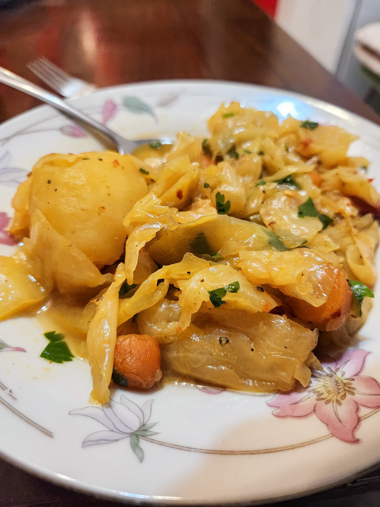 Mom’s Cabbage Stew