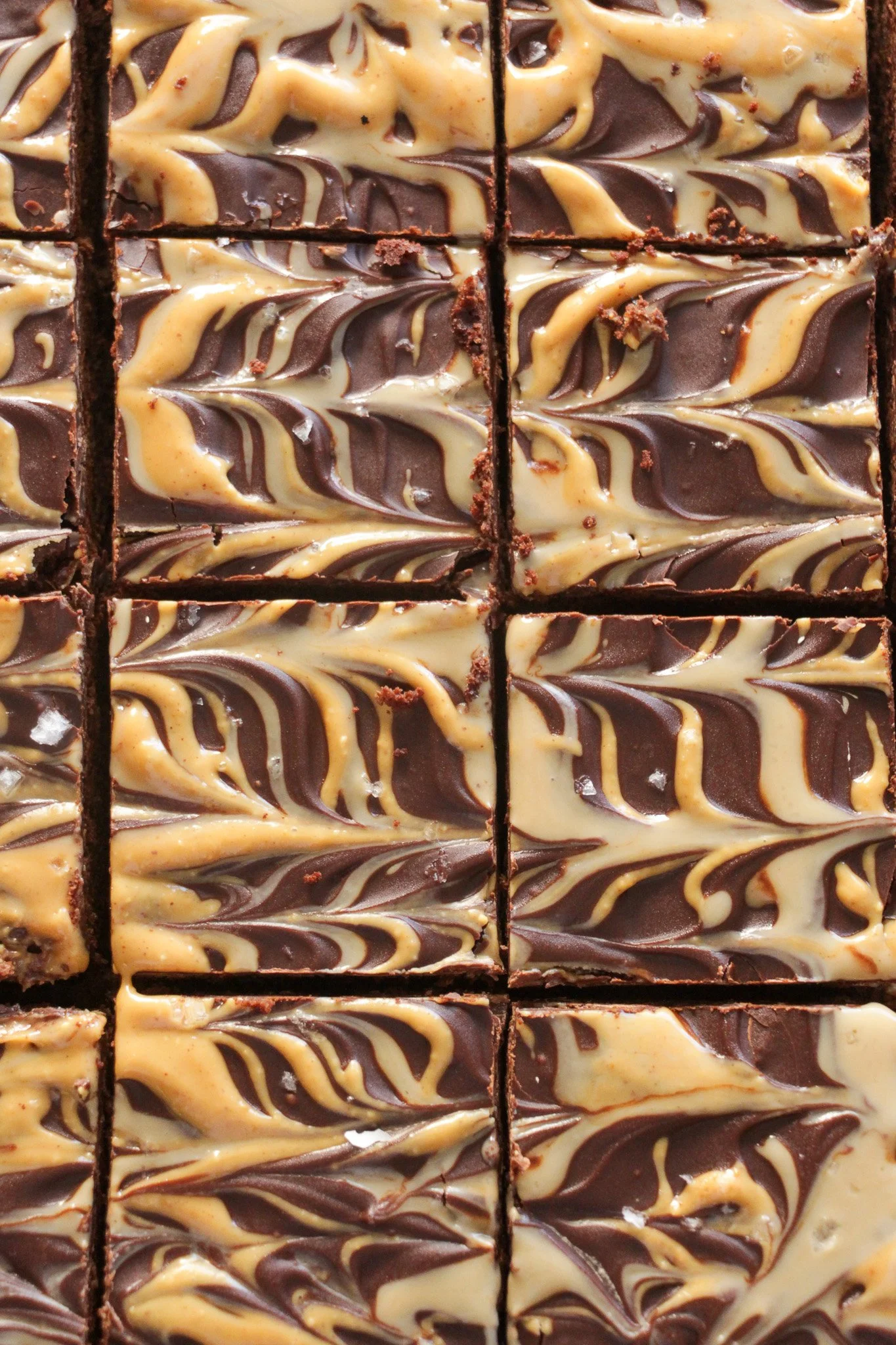 Peanut Butter &amp; Tahini Brownies