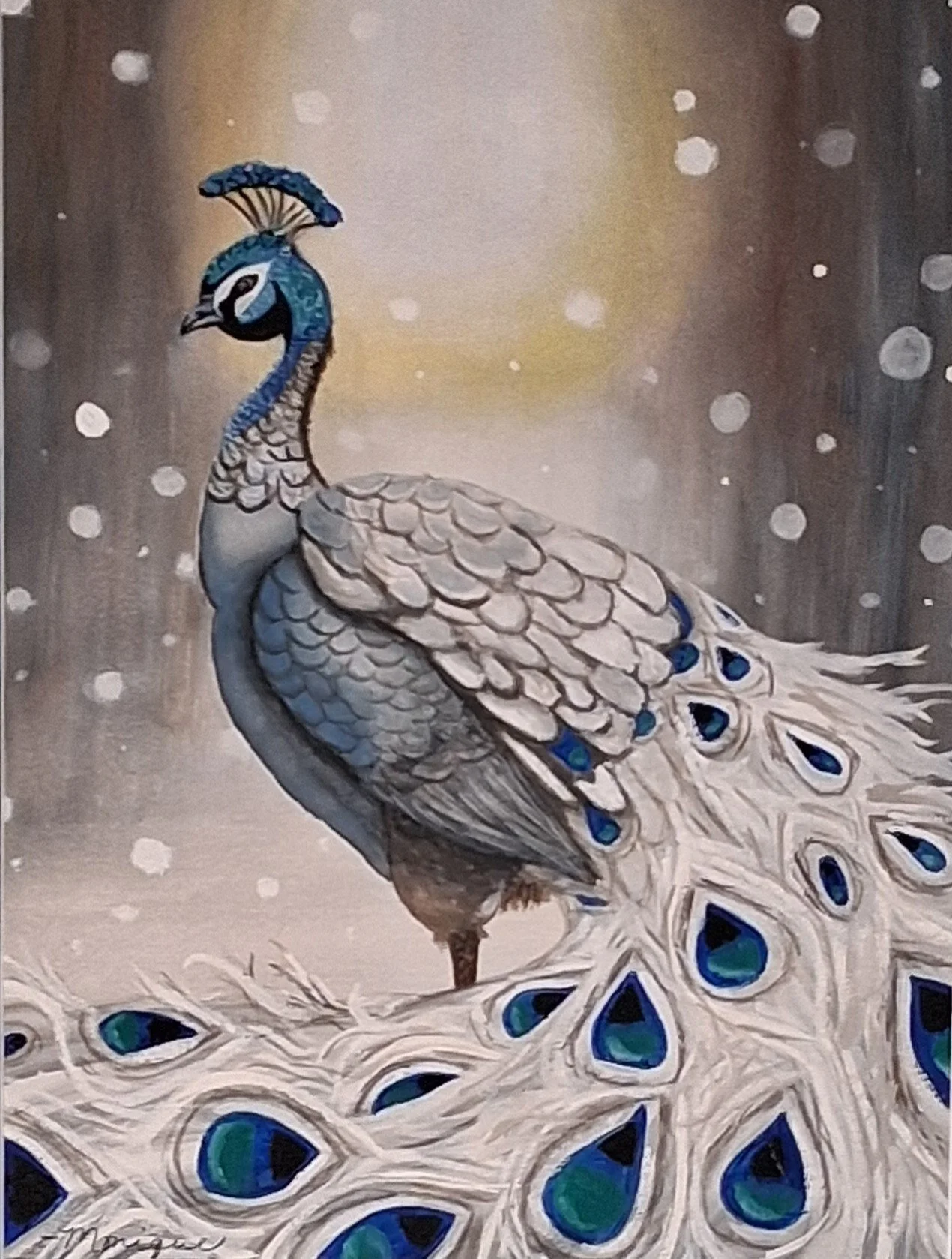 Honorable Mention "Hushed Radiance" by Monique Cohen