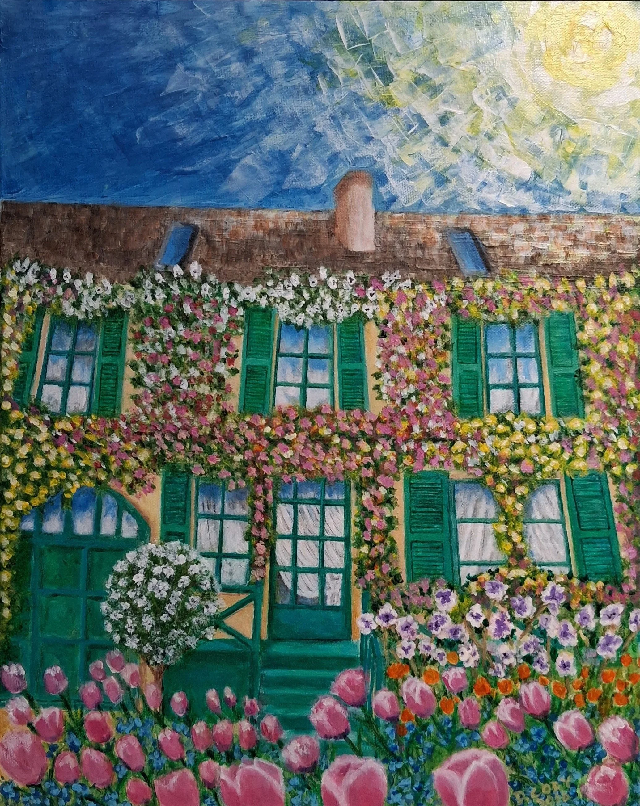 Honorable Mention "Monet's House" by Diane Cody
