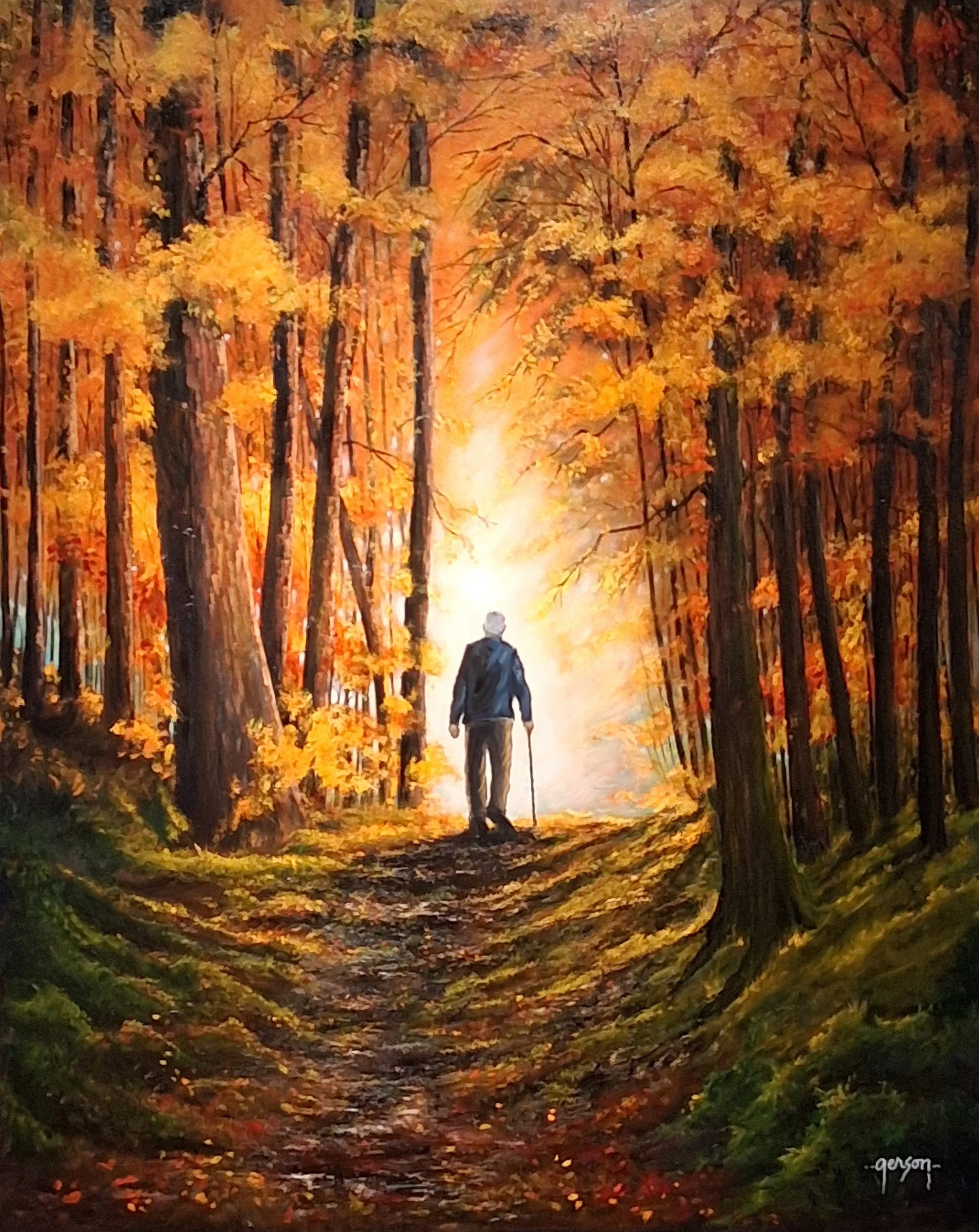 Third Place "Hey Dad...Wait For Me" by Henry Gerson