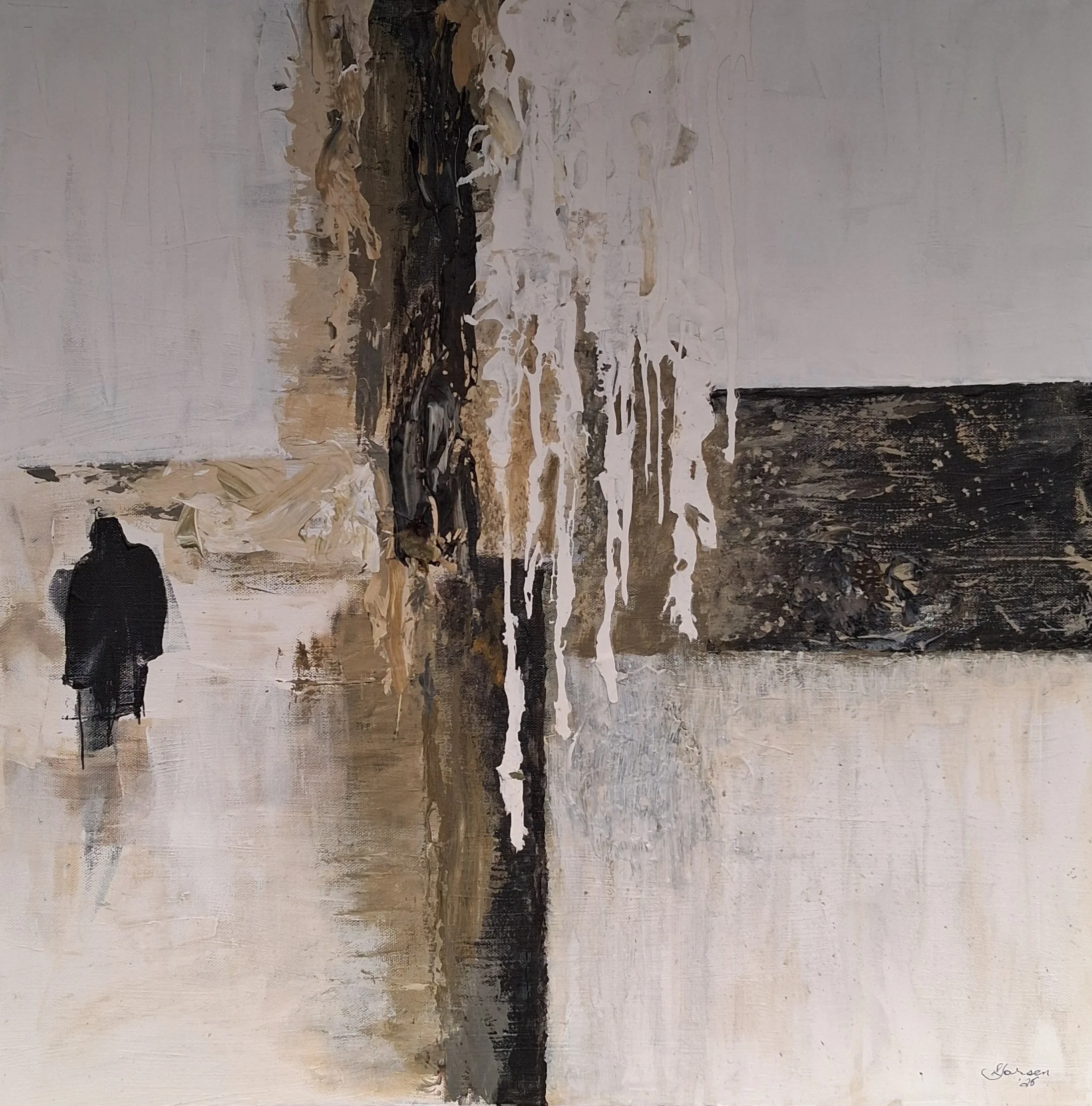 Distinction "Up Against the Wall" by Julie Larsen