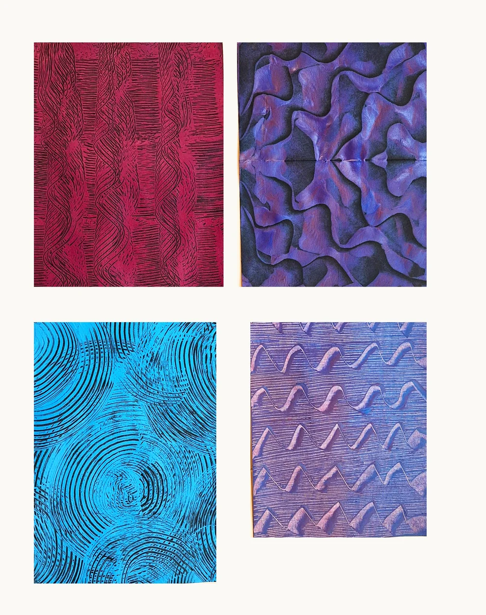 Paste Paper Clouges How to Make Paste Papers — Art League of Daytona Beach