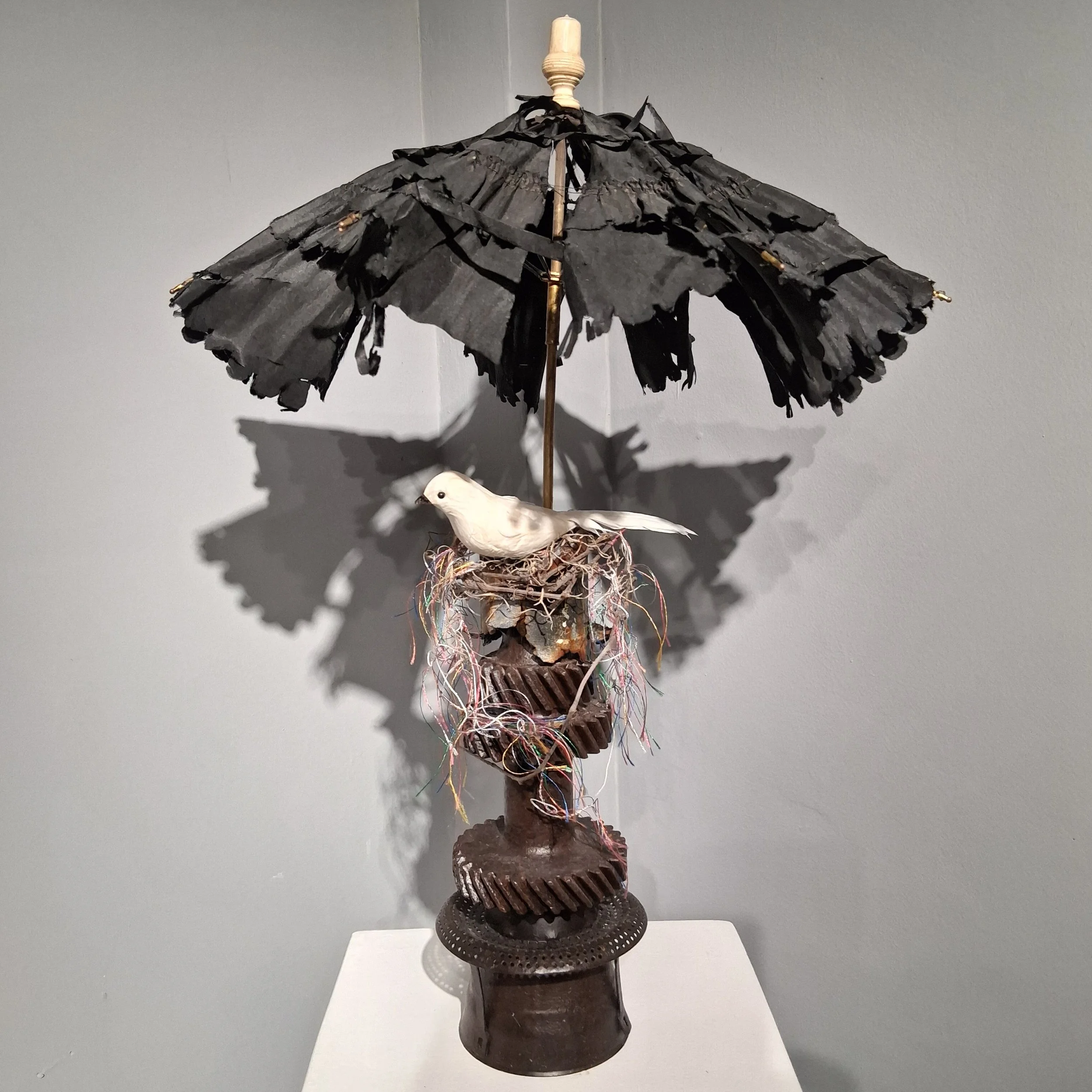 Most Creative "Fragile Persistence" by Kathy Omeara - Award Sponsored by a Friend of the Art League