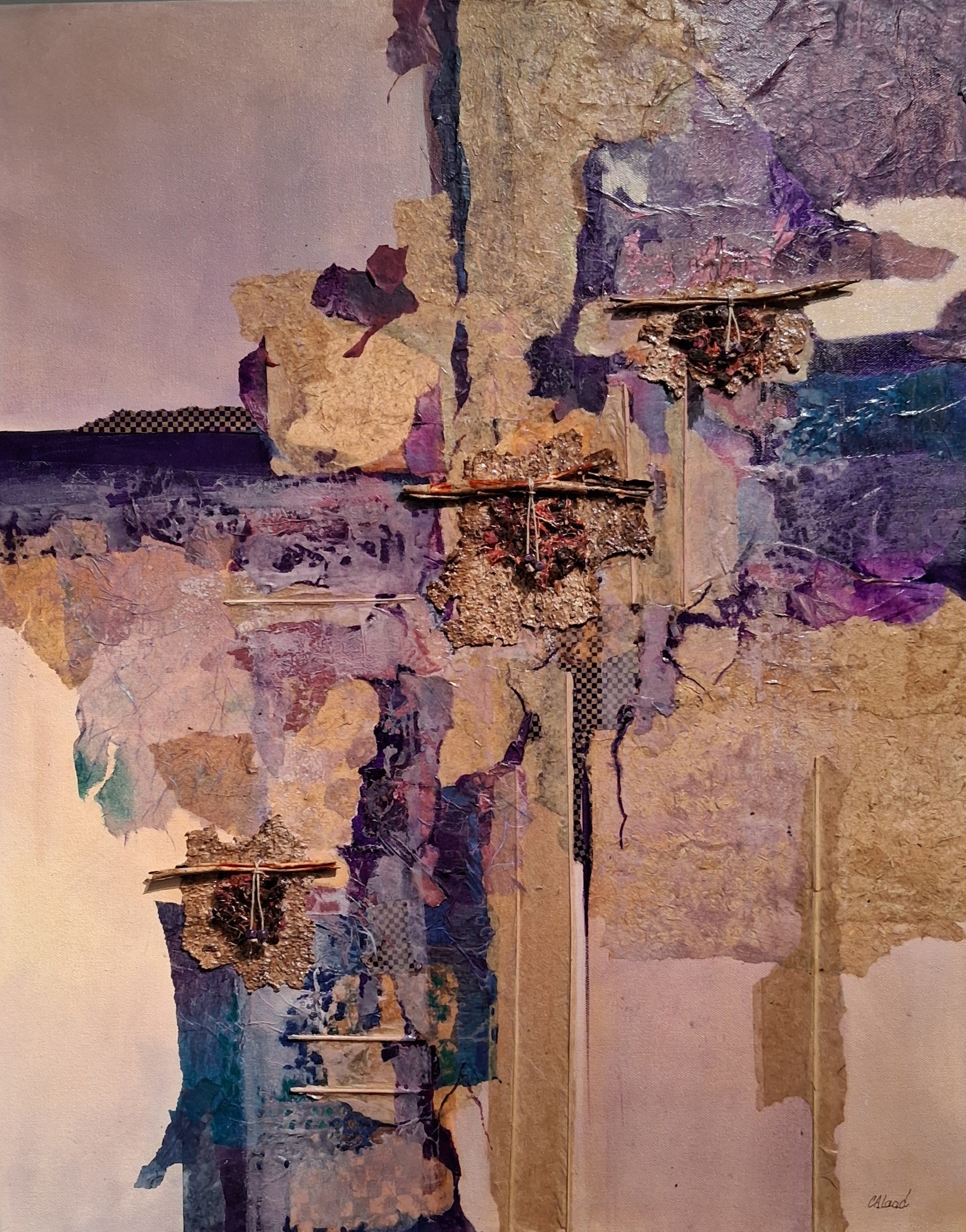 1st Place "Tree Blossoms Bring Hope" by Carolyn A. Land