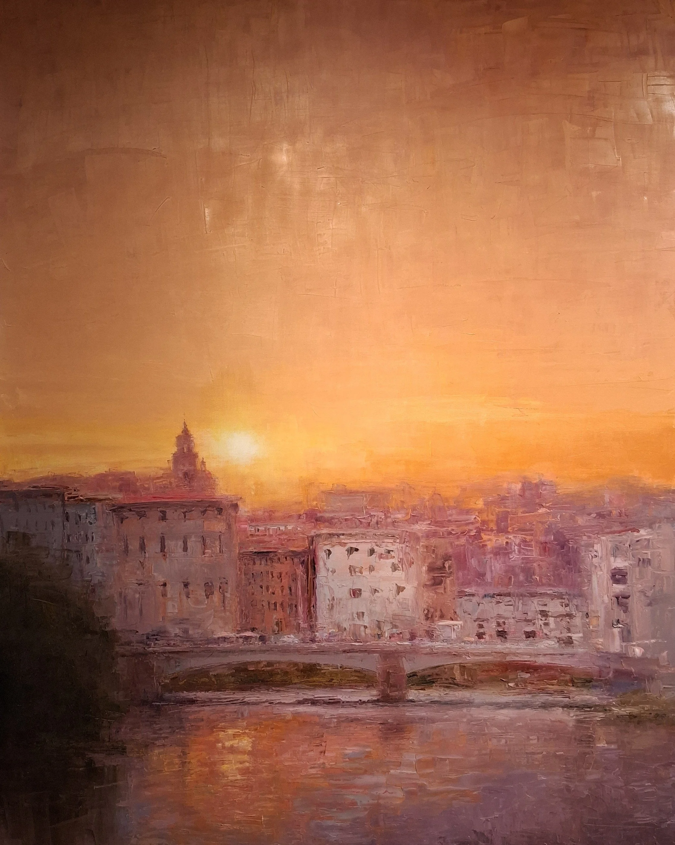 Honorable Mention "The Arno" by Trish Beckham