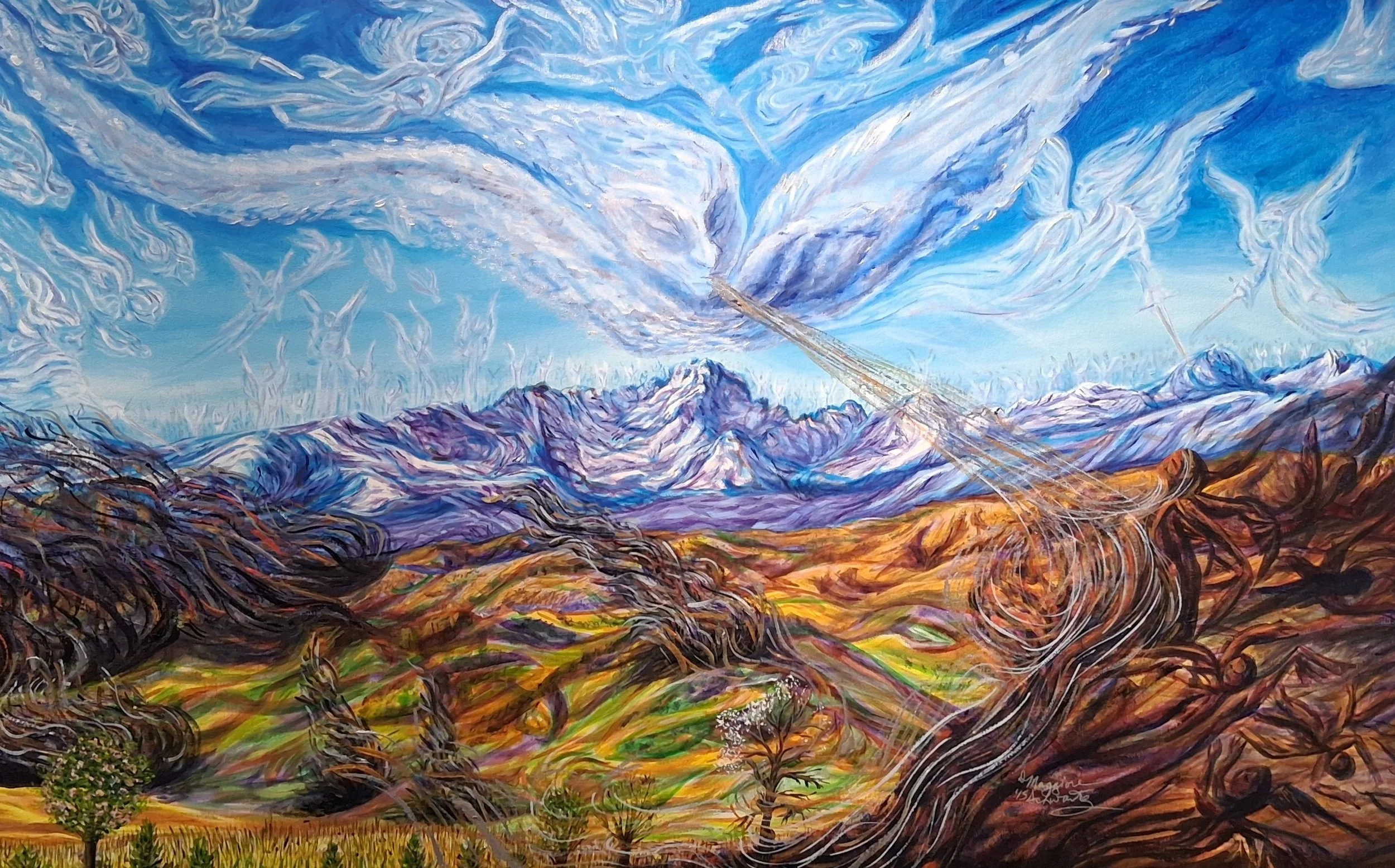 Recognition "Darkness Flees" by Denise Vezza Maggiore