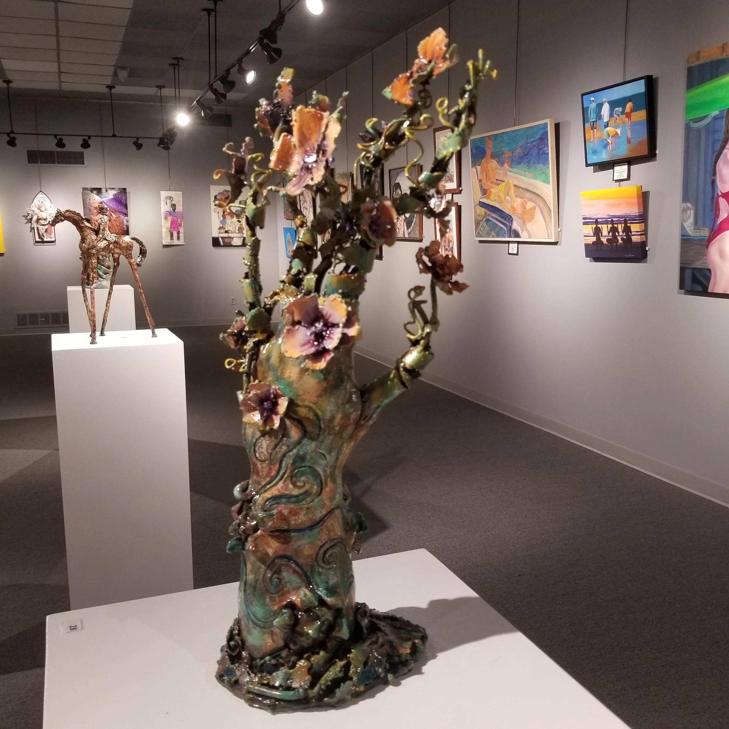 Distinction "Ancestral Mud Blossoms" by Erin McCullough