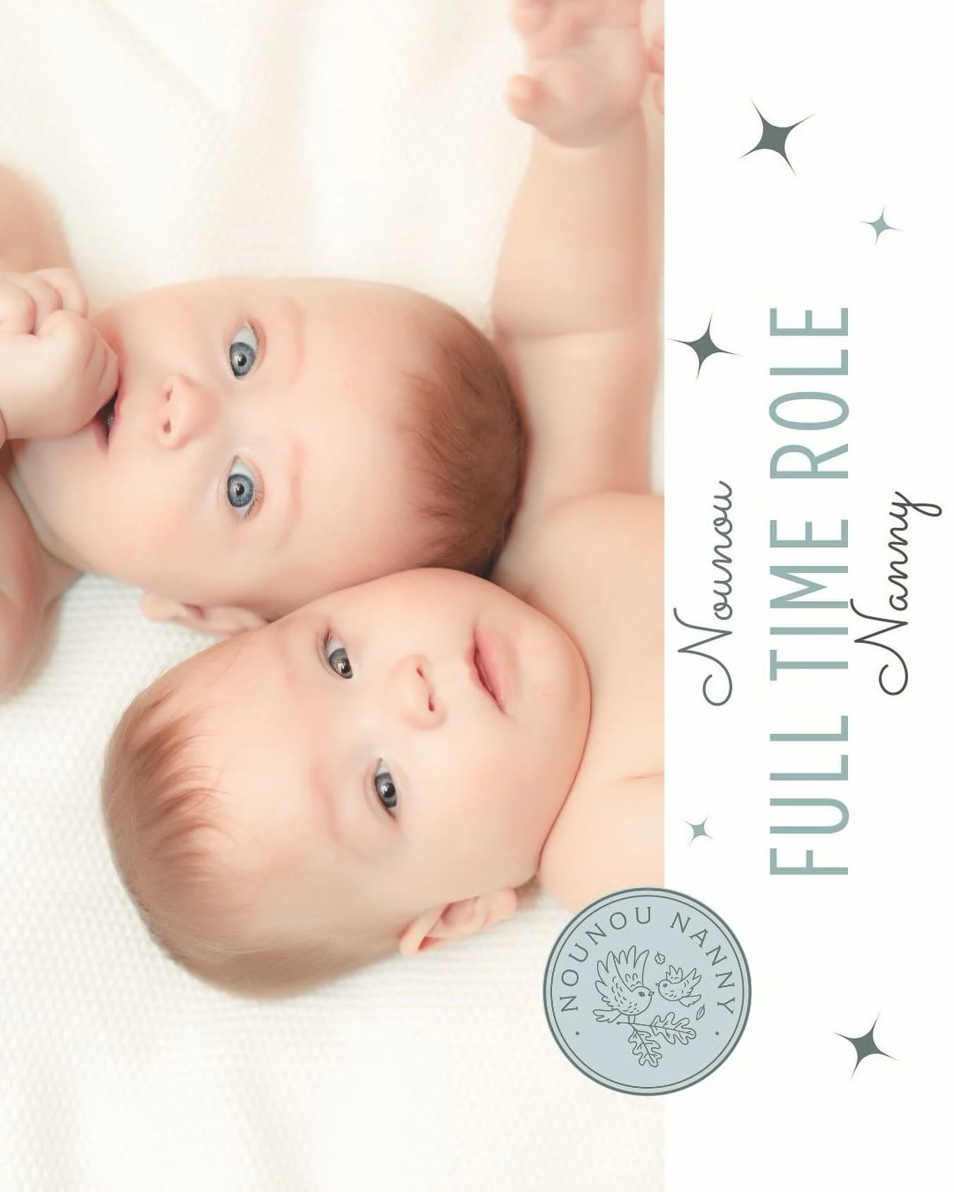 Coming soon in Vienna, VA - Double the cuddles, double the joy 😍 Full time care needed for newborn twins in December! We have a lovely family looking for their first nanny to join them on the journey of raising twins. Send your application via our w