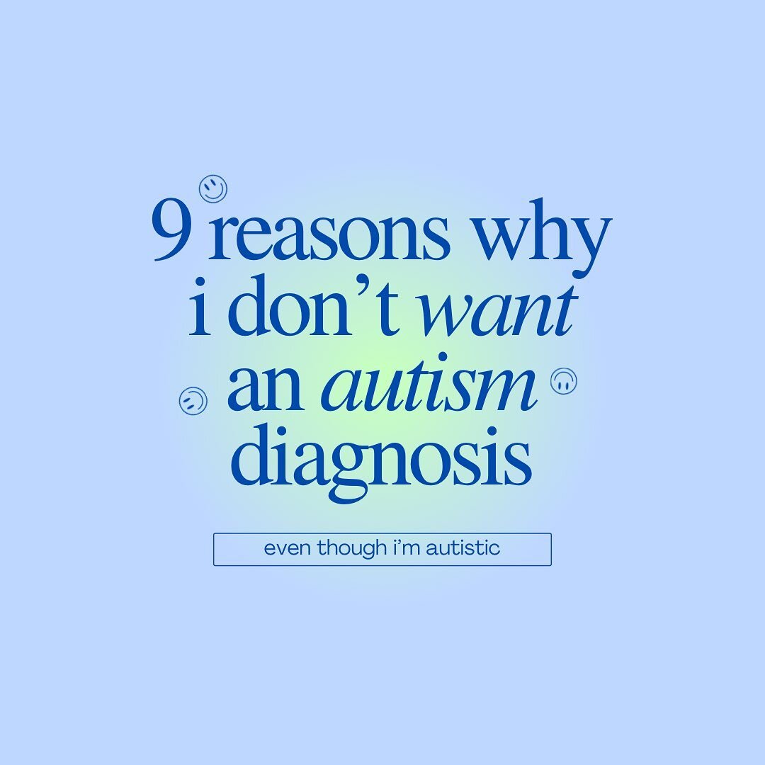 and i&rsquo;m not ashamed or sorry. i&rsquo;m autistic and i don&rsquo;t trust outdated criteria over my own lengthy research process enough to doubt myself here 😌

i can also change my mind in future if i want to, and self diagnosis is VALID. 

it 