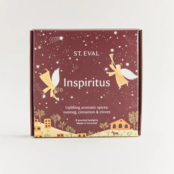 ST EVAL INSPIRITUS SCENTED CHRISTMAS TEALIGHTS — Peacock & May
