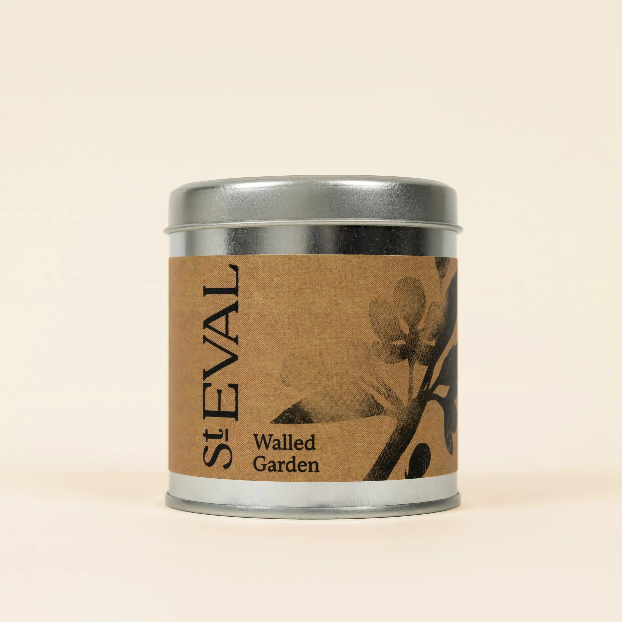 ST EVAL WALLED GARDEN TINNED SCENTED CANDLE