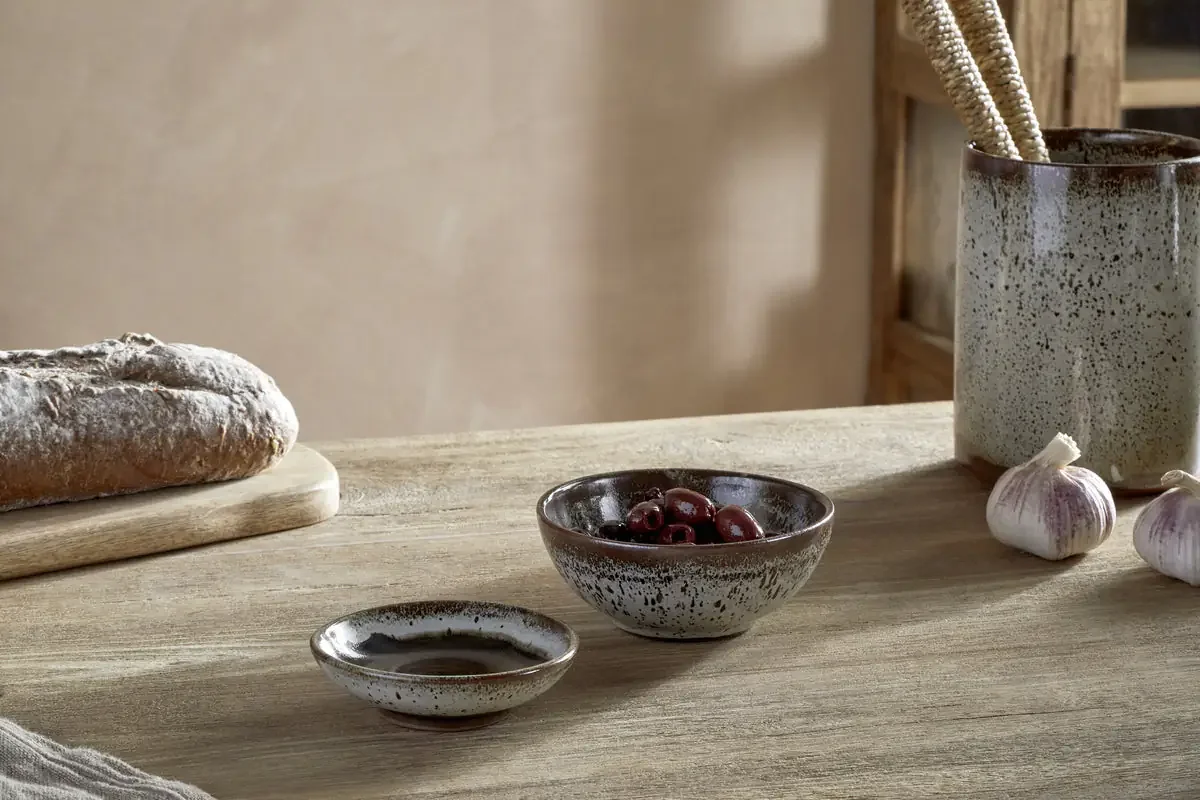 NKUKU CAM DIPPING BOWLS - MOCHA - SET OF 2