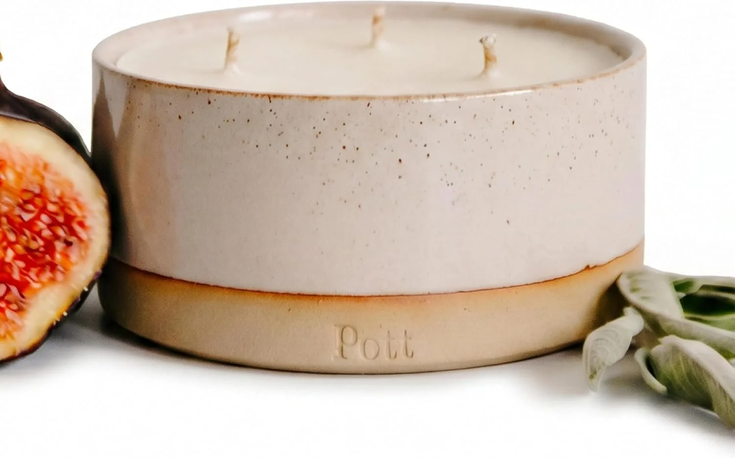 POTT CANDLES - THE FIG SCENT IN A BLUSH GRAND POTT