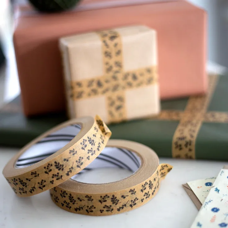 CASCAYDE BOTANICAL/BERRIES 24mm WIDE TAPE
