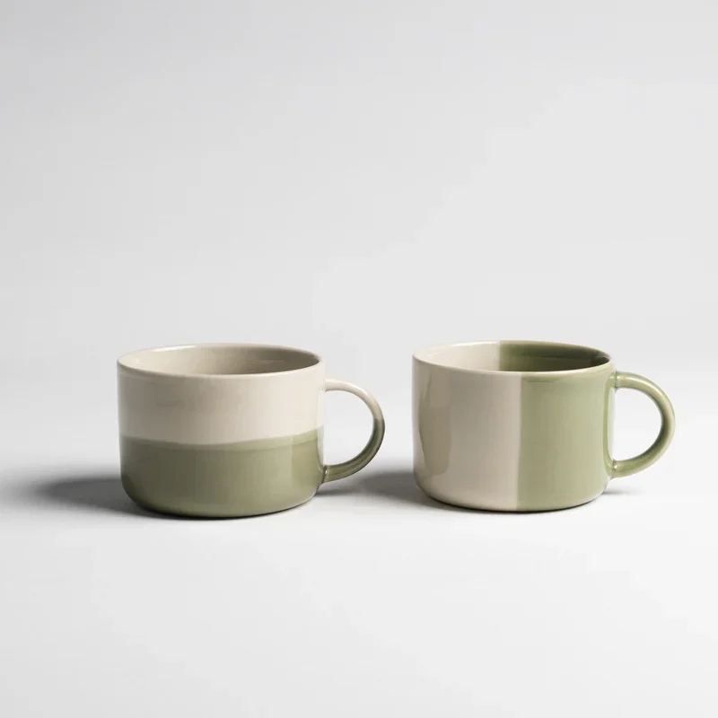 KINDRED RUE LARGE MUG - SAGE GREEN
