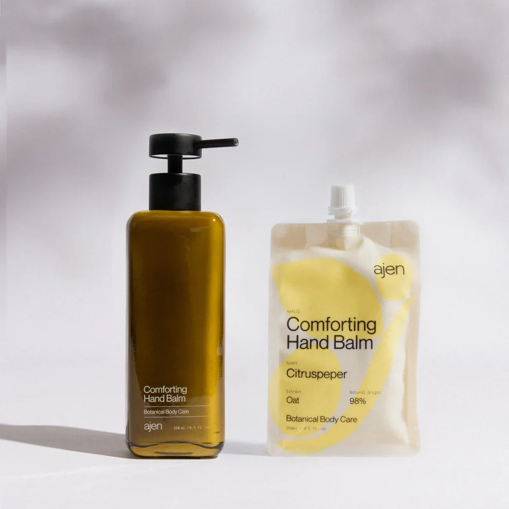 AJEN COMFORTING HAND BALM STARTER SET - CITRUSPEPER