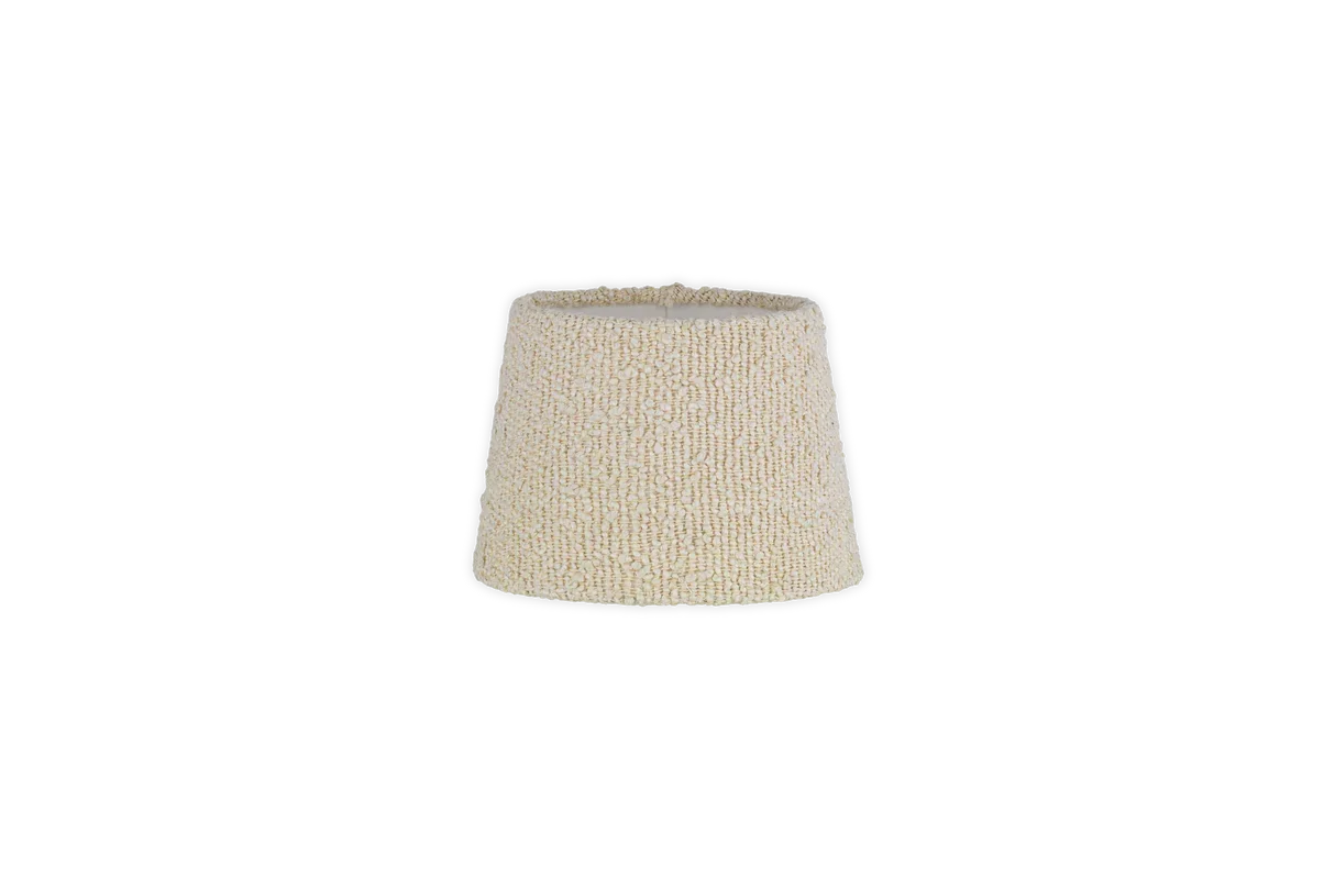 NKUKU SAKITI BOUCLE LAMPSHADE - SMALL - OFF WHITE