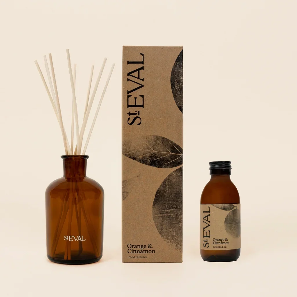 ST EVAL ORANGE & CINNAMON REED DIFFUSER