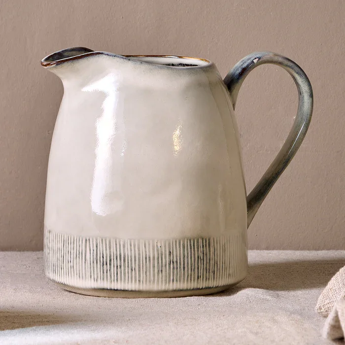 NKUKU MALIA LARGE JUG - CREAM
