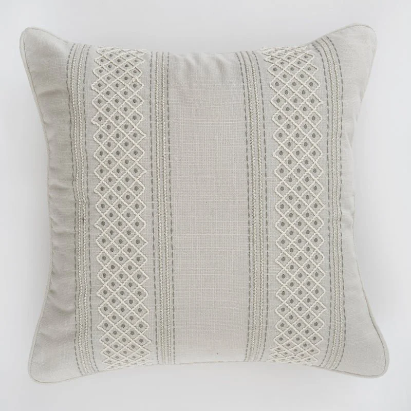 WEAVER GREEN JASMIN CUSHION - EUCALYPTUS