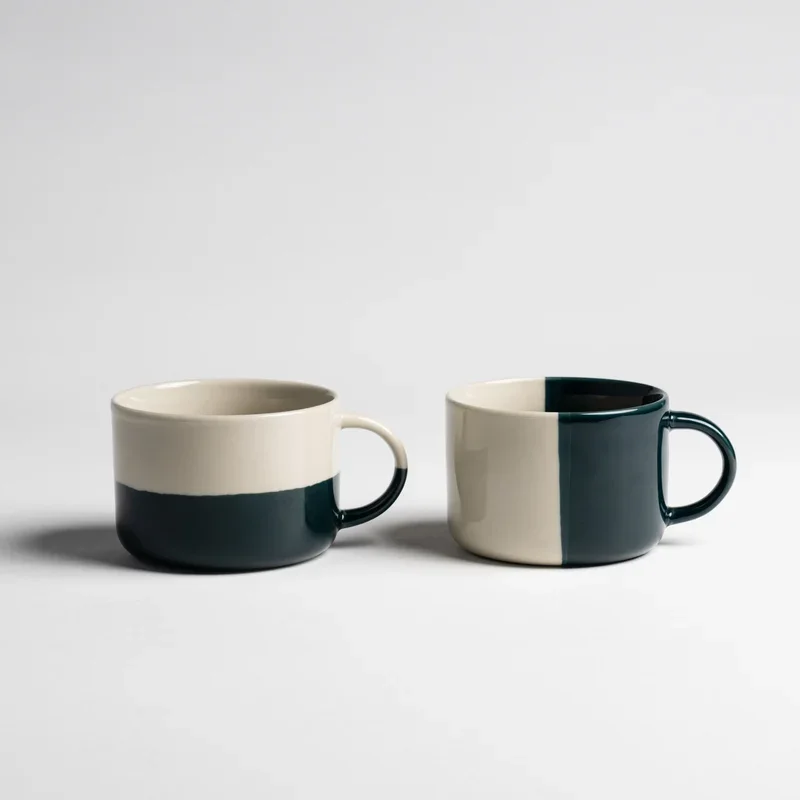 KINDRED RUE LARGE MUGS - SEA GREEN