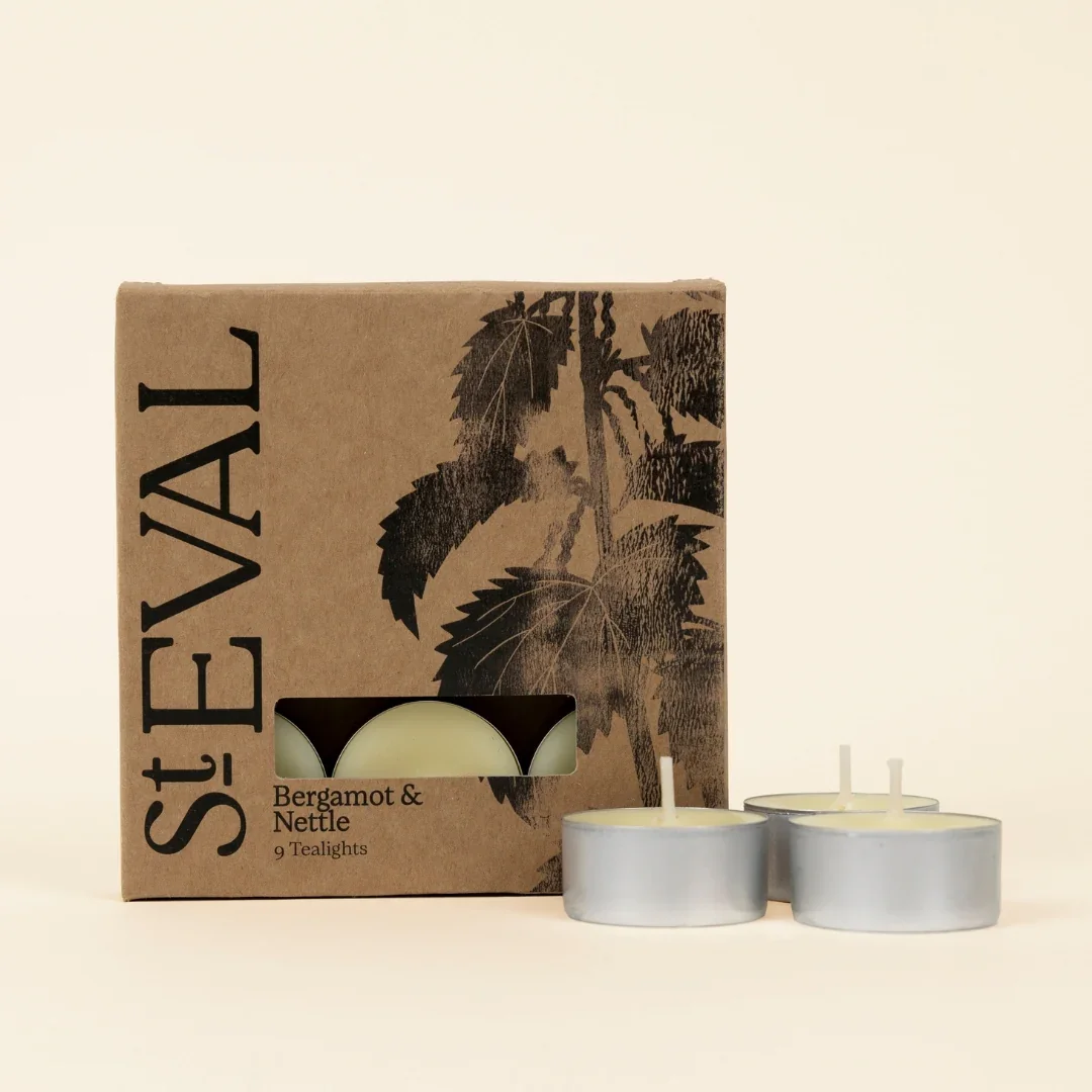 ST EVAL BERGAMOT & NETTLE SCENTED TEALIGHTS