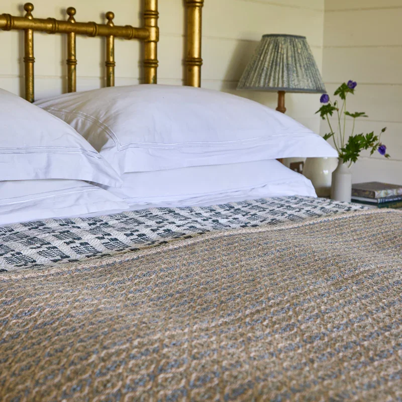 FoweyBiscuitBlanketChequerboardNavyThrow.webp