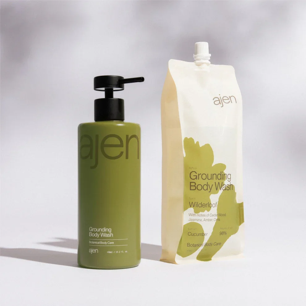AJEN GROUNDING BODY WASH STARTER SET - WILDERLOOF