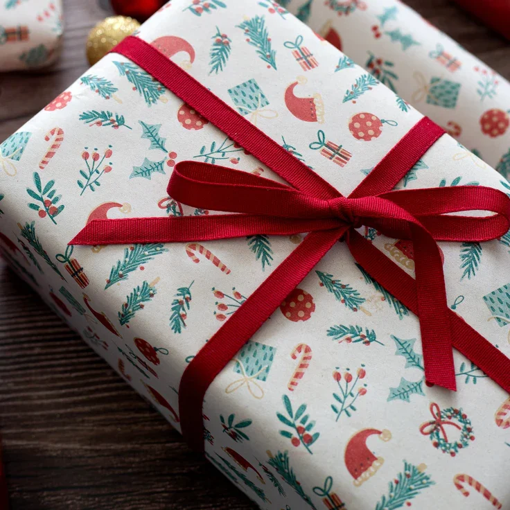 CASCAYDE RED BIODEGRADABLE RIBBON