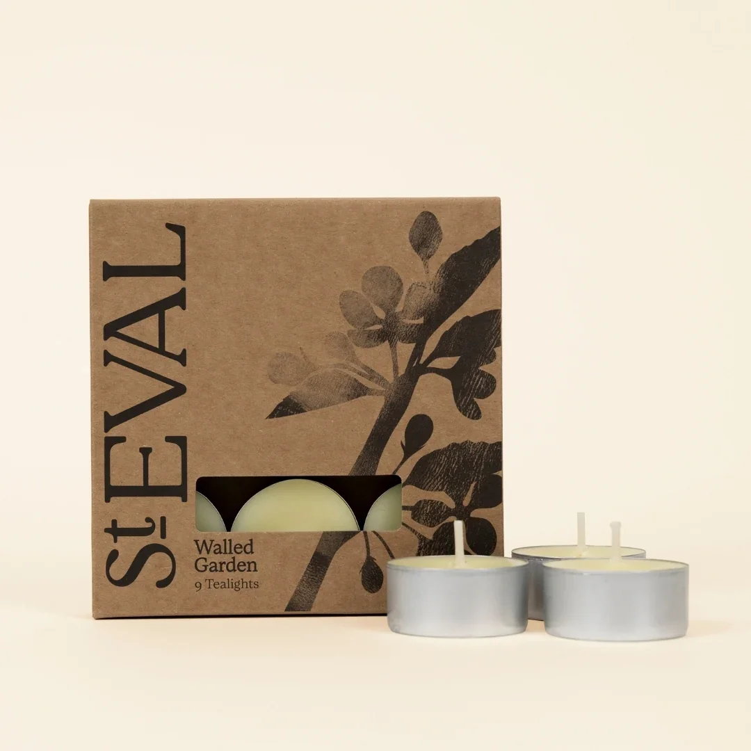 ST EVAL WALLED GARDEN SCENTED TEALIGHTS