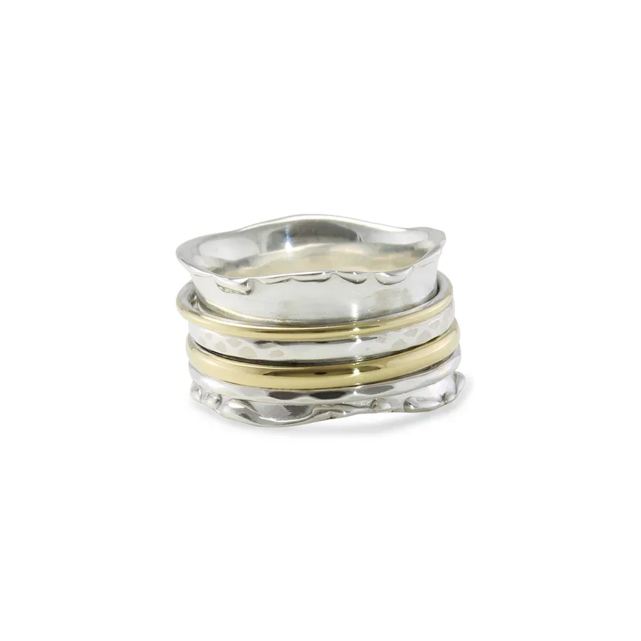 BANYAN HAYTOR SILVER SPINNING RING