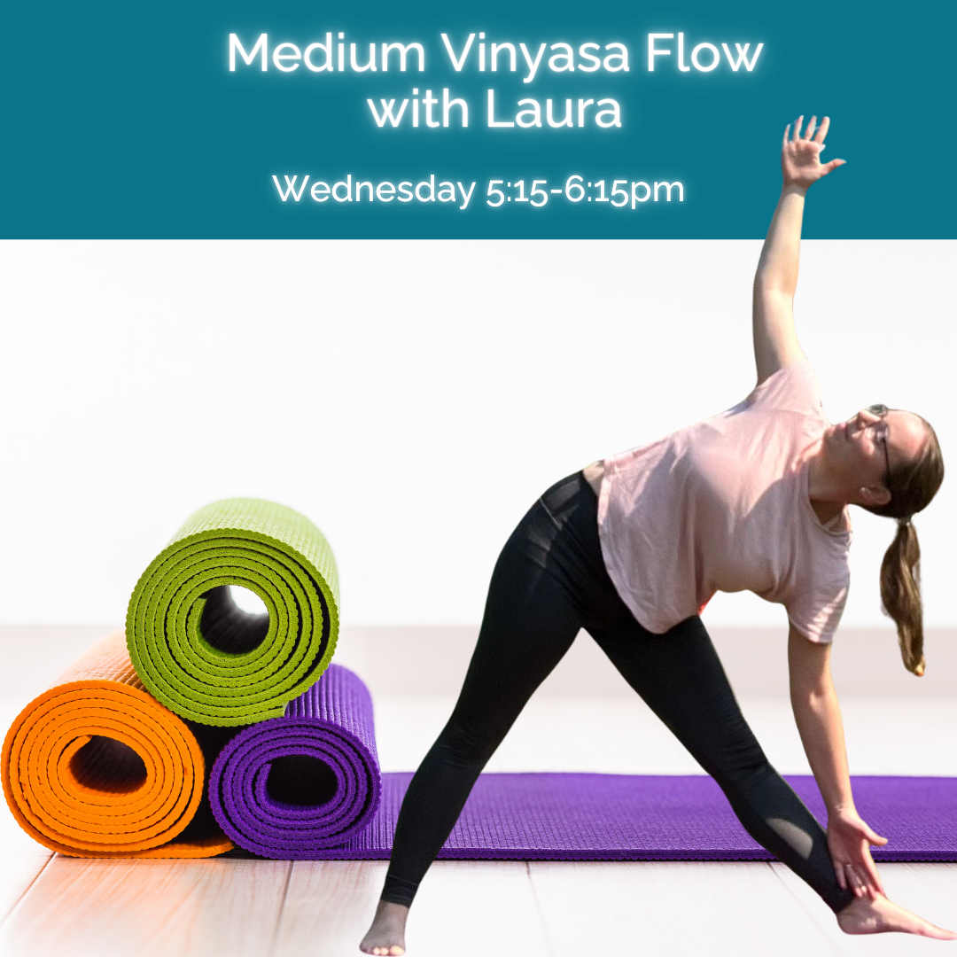 Medium Vinyasa Flow with Laura 