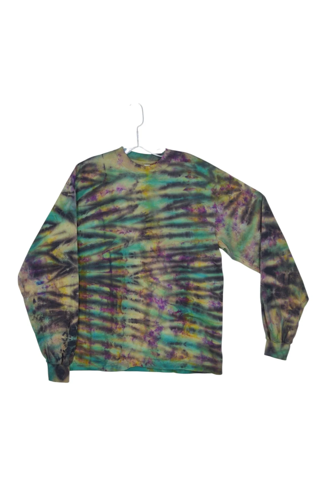 Medium "Dappled Moonlight" Reverse Dyed Long Sleeve T-Shirt