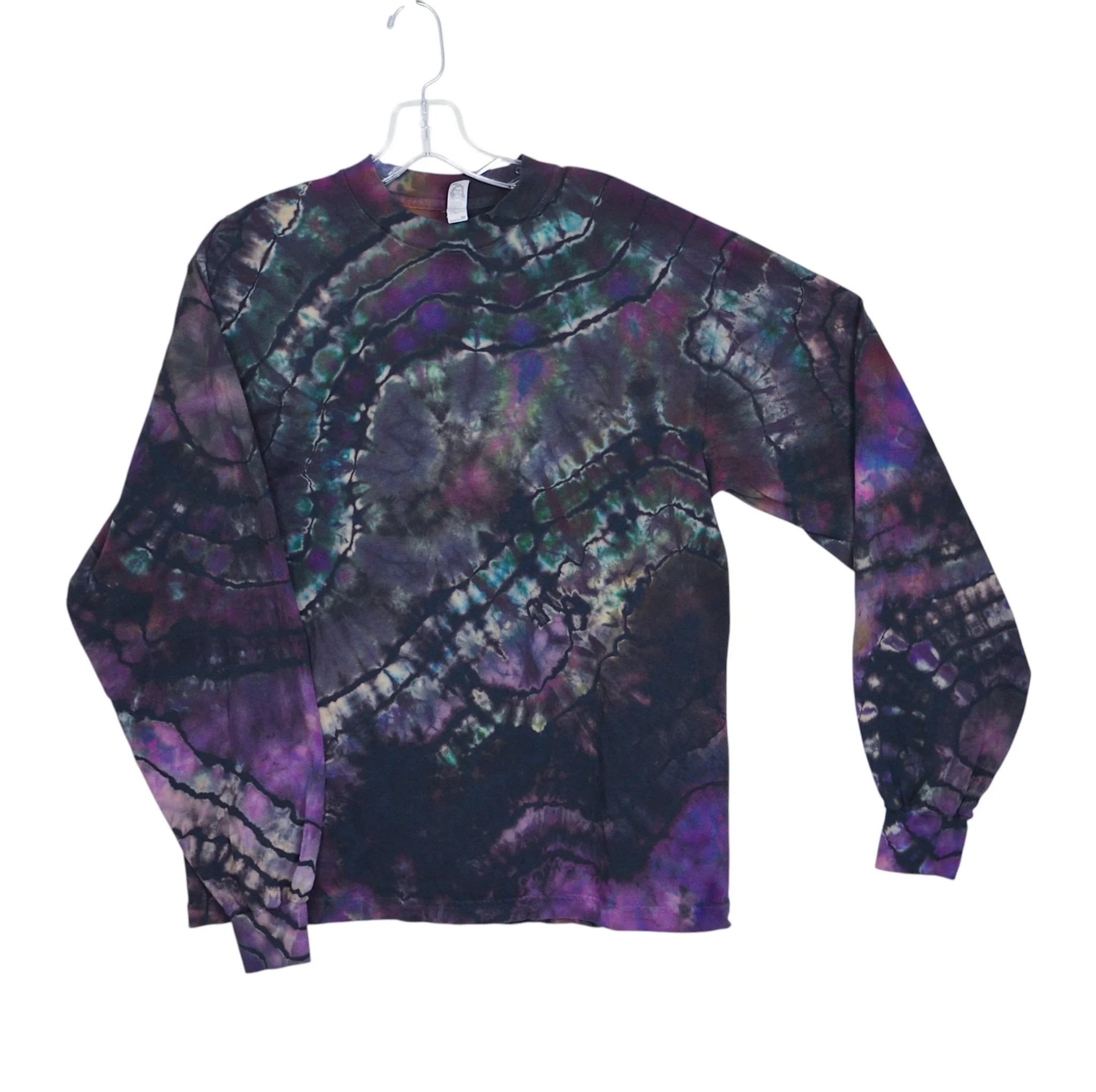 Medium "River Reflection" Reverse Dyed Long Sleeve T-Shirt