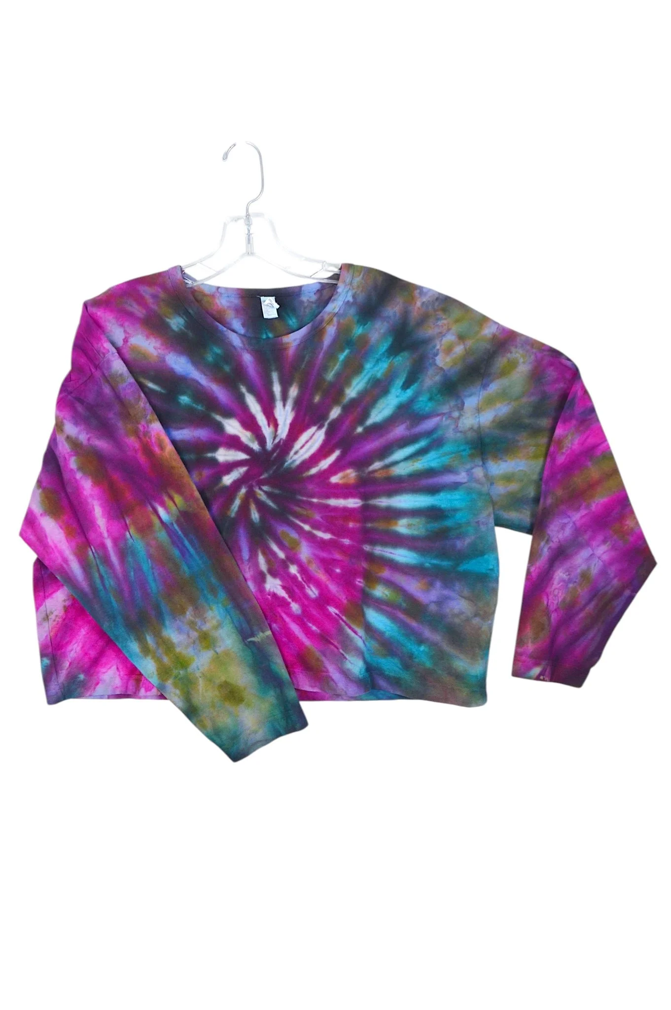 Small "Shadow Dance" Cropped Long Sleeve
