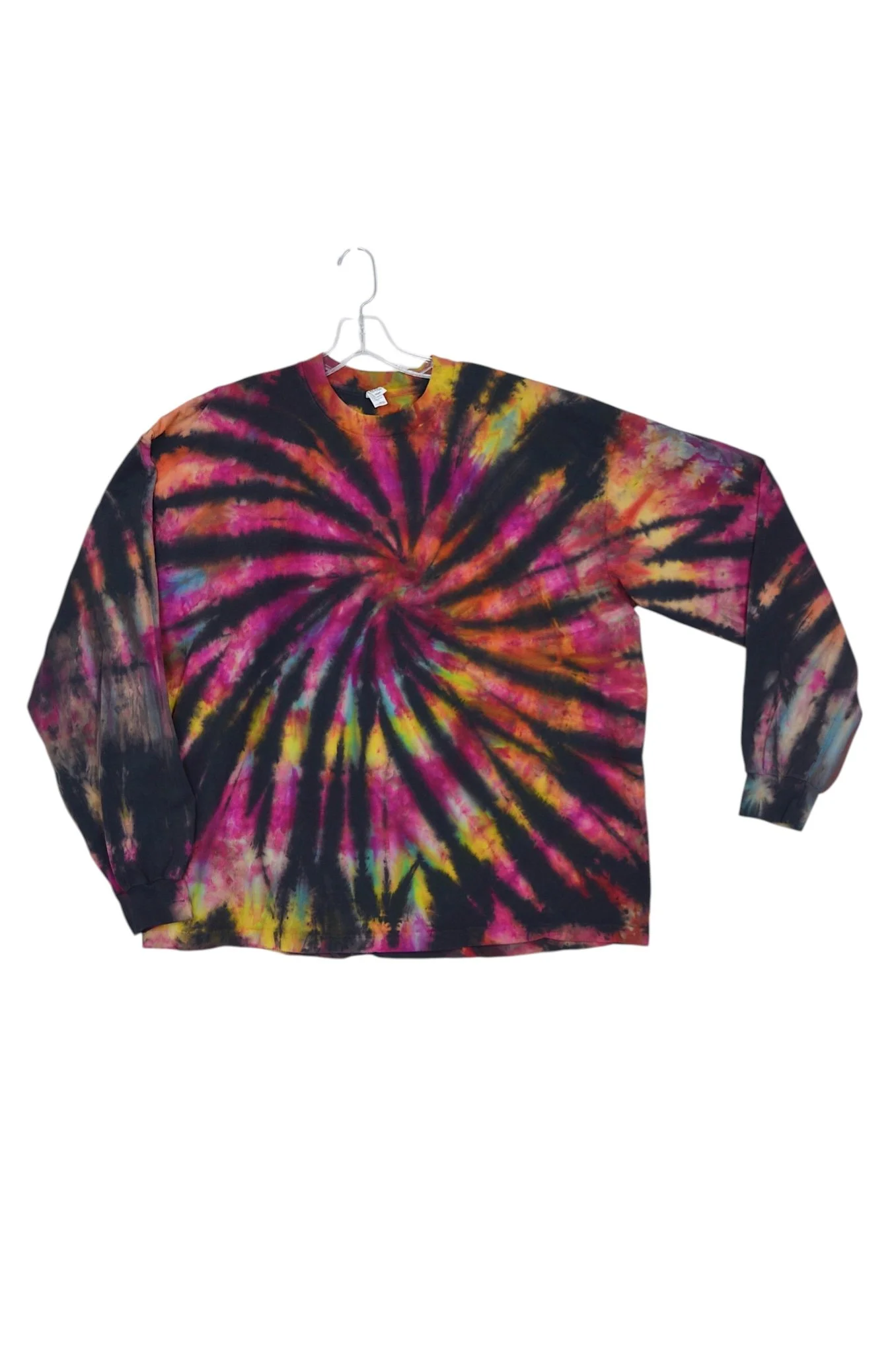 XXL "Midnight Moonlight" Reverse Dyed Long Sleeve T-Shirt