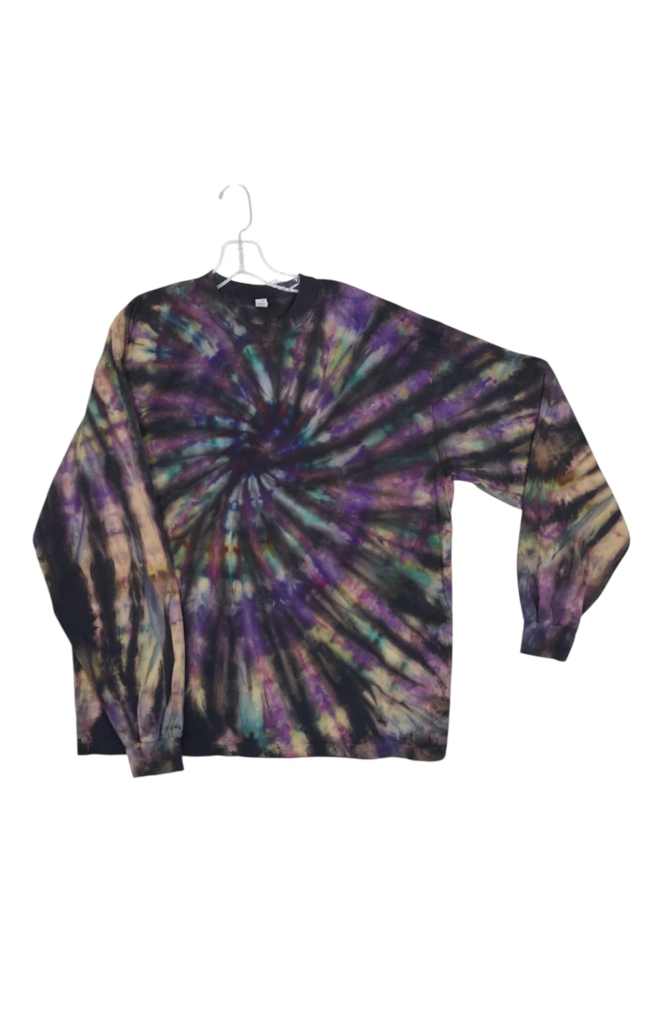 XL "River Reflection" Reverse Dyed Long Sleeve T-Shirt