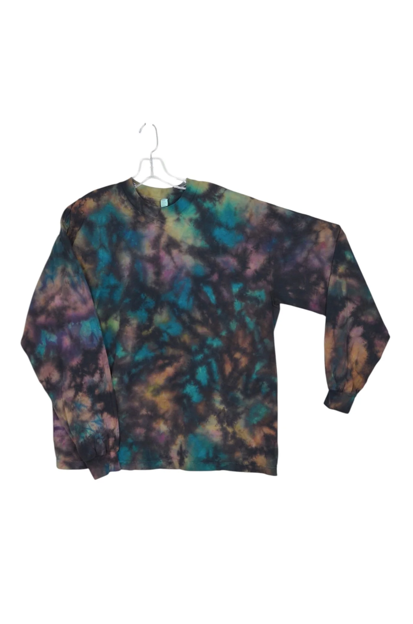 XL "Dappled Moonlight" Reverse Dyed Long Sleeve T-Shirt