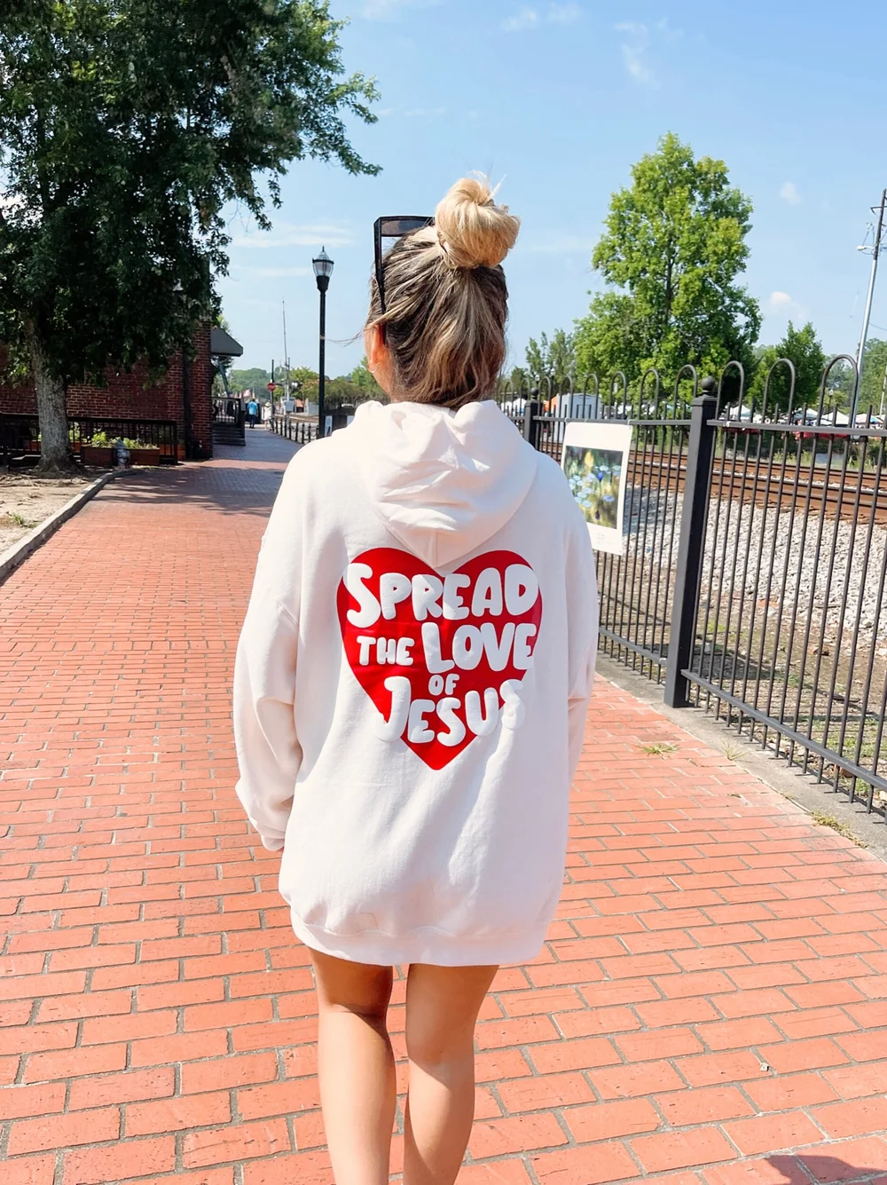 Spread Love Unisex Hoodie — Child of God Co.