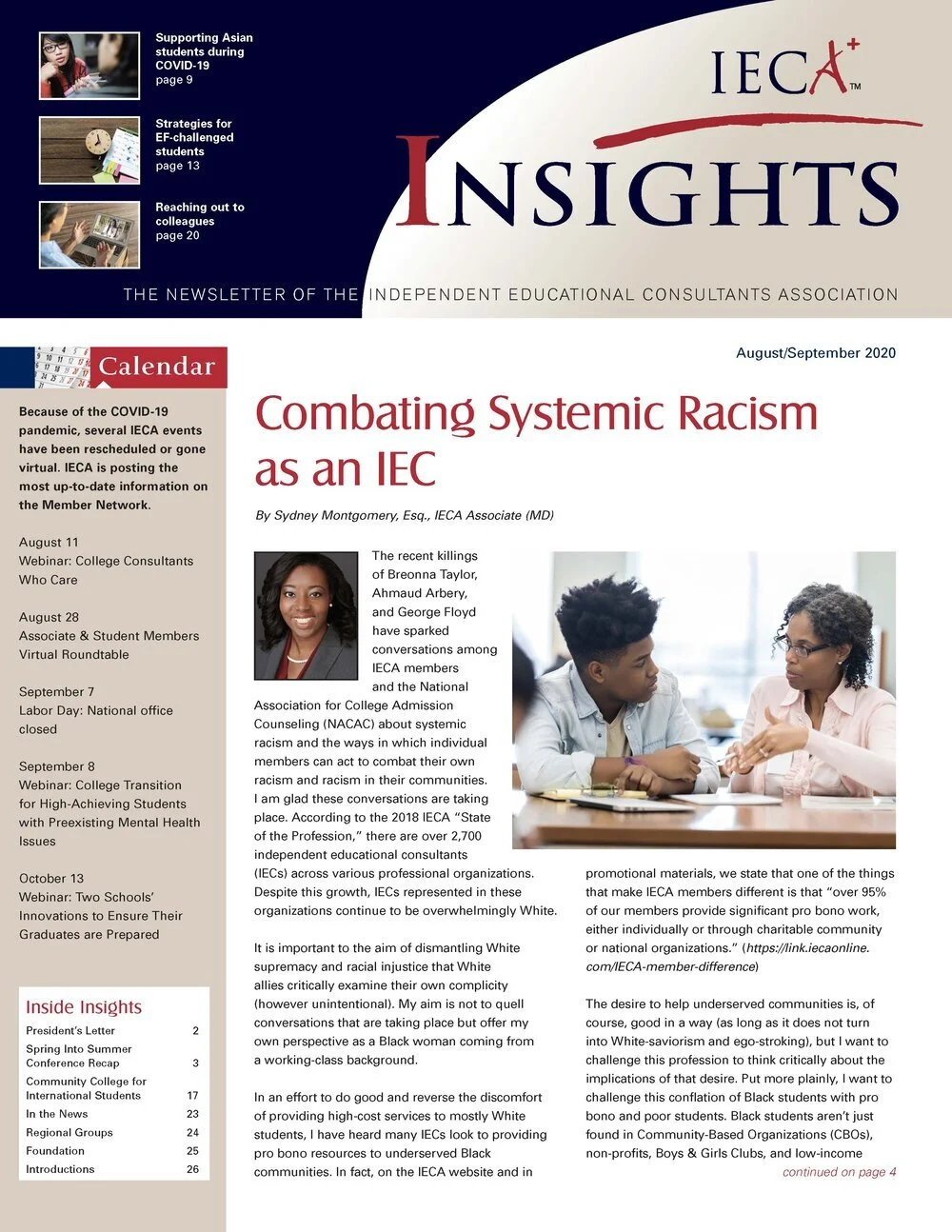 Combatting Systemic Racism as an IEC