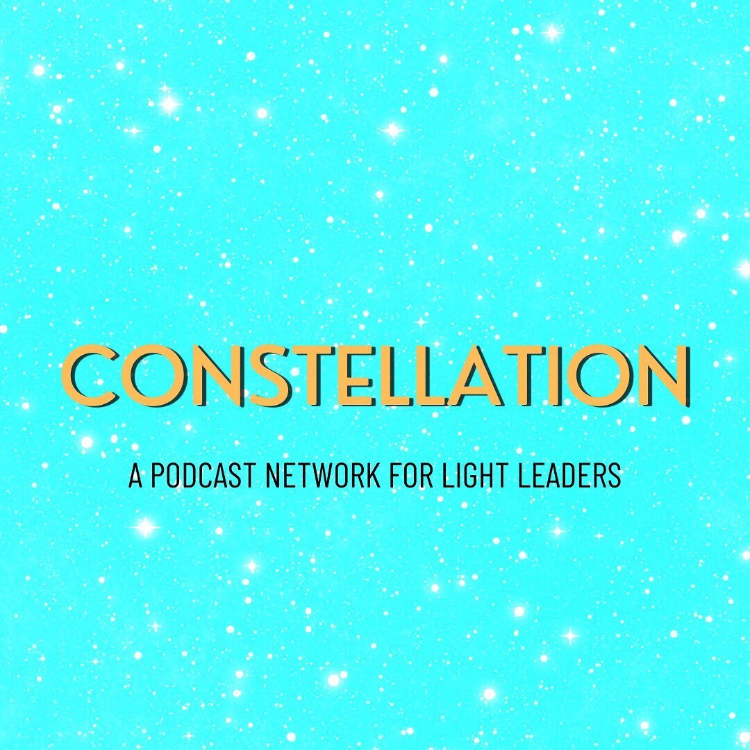We started a podcast network!! 

@constellationlightwork is a spiritual podcast network for light leaders that we created with the intention of coming together with beautiful beings who have inspiring stories and important messages to share, so we ca