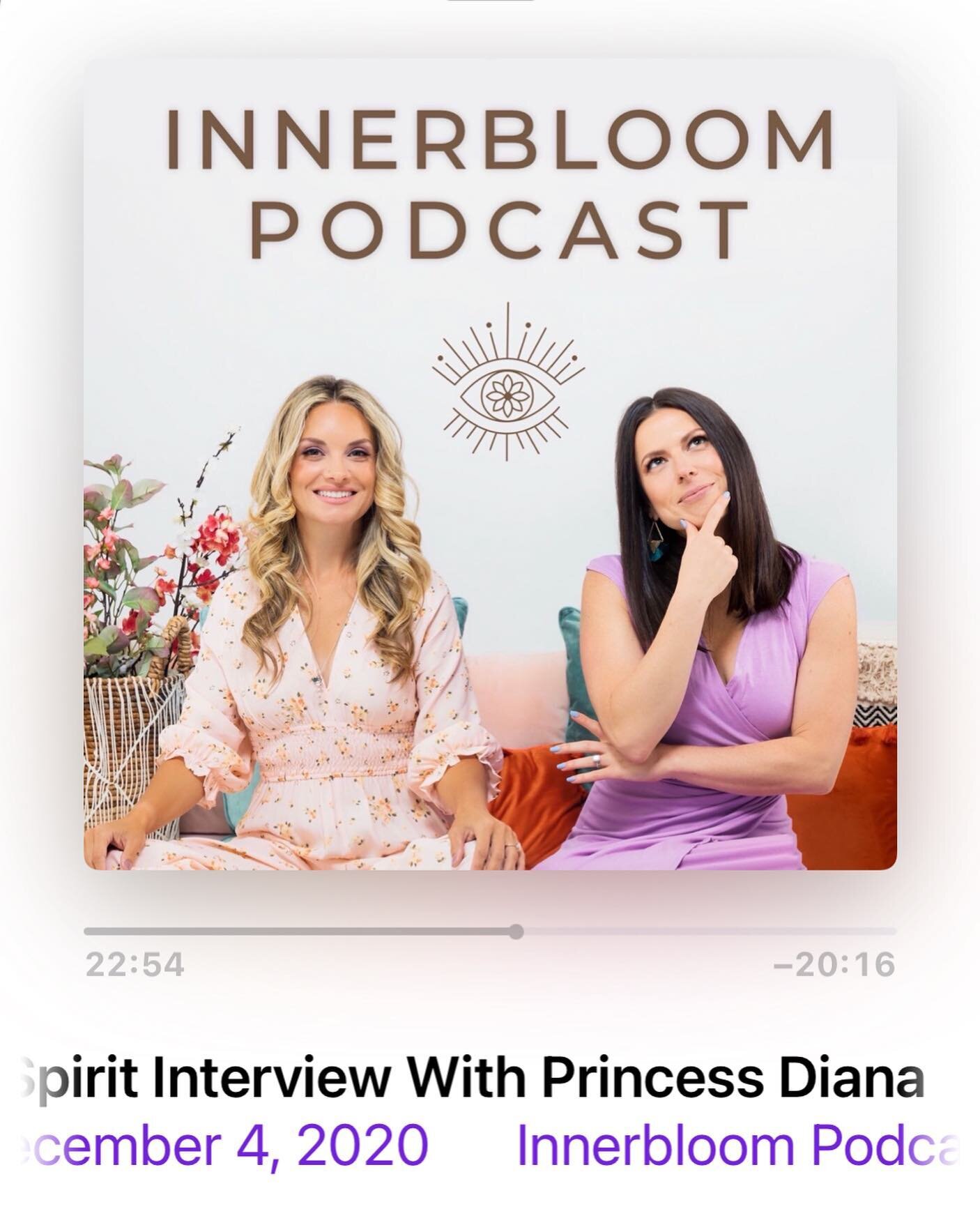 We did a celebrity spirit interview with Princess Diana a few months back on @innerbloompodcast (episode 338) and she shared some insight ab Meghan / Harry and why they left, among other things. 

Was just listening back and it gives some more contex