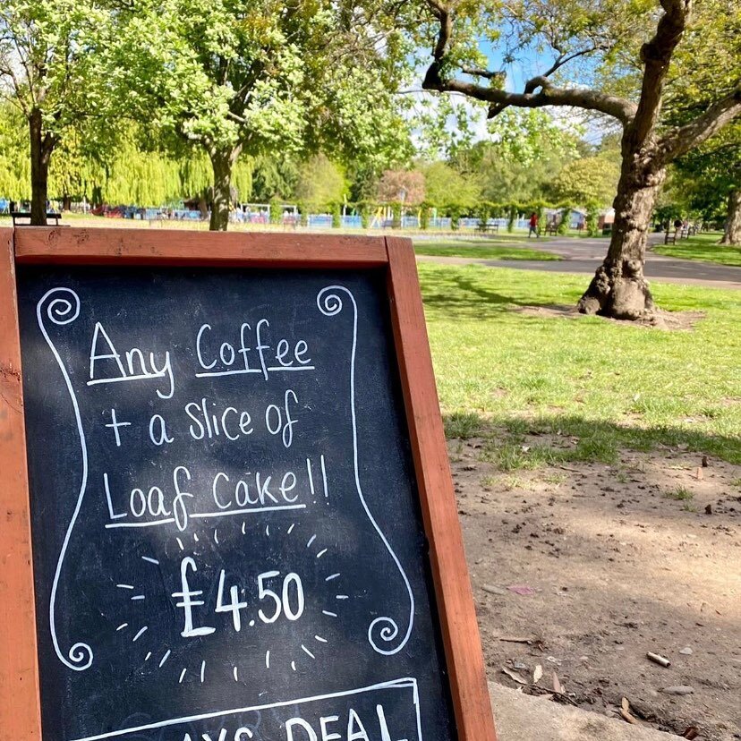 The sun is out! Grab a great deal today in the lovely Victoria Park whilst the sun shines 🌞....your midweek treat from Bloc 😊